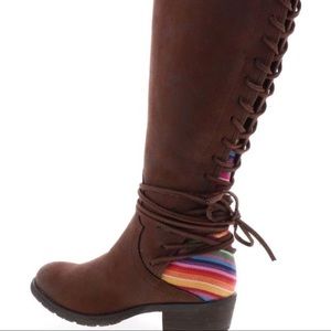 Serape Boots